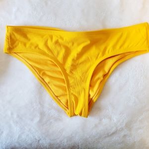 Yellow bikini bottom